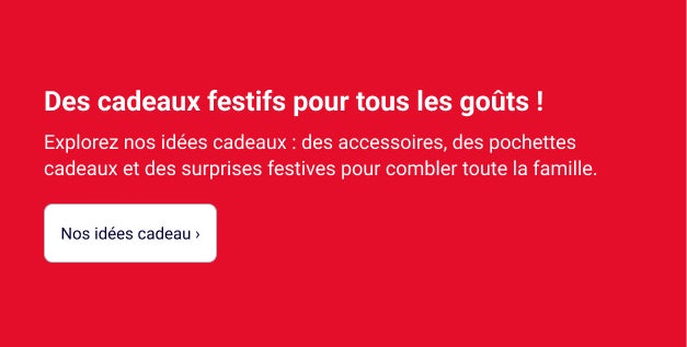 Les idées cadeaux de Noël