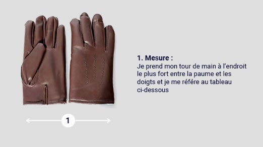 Gants homme