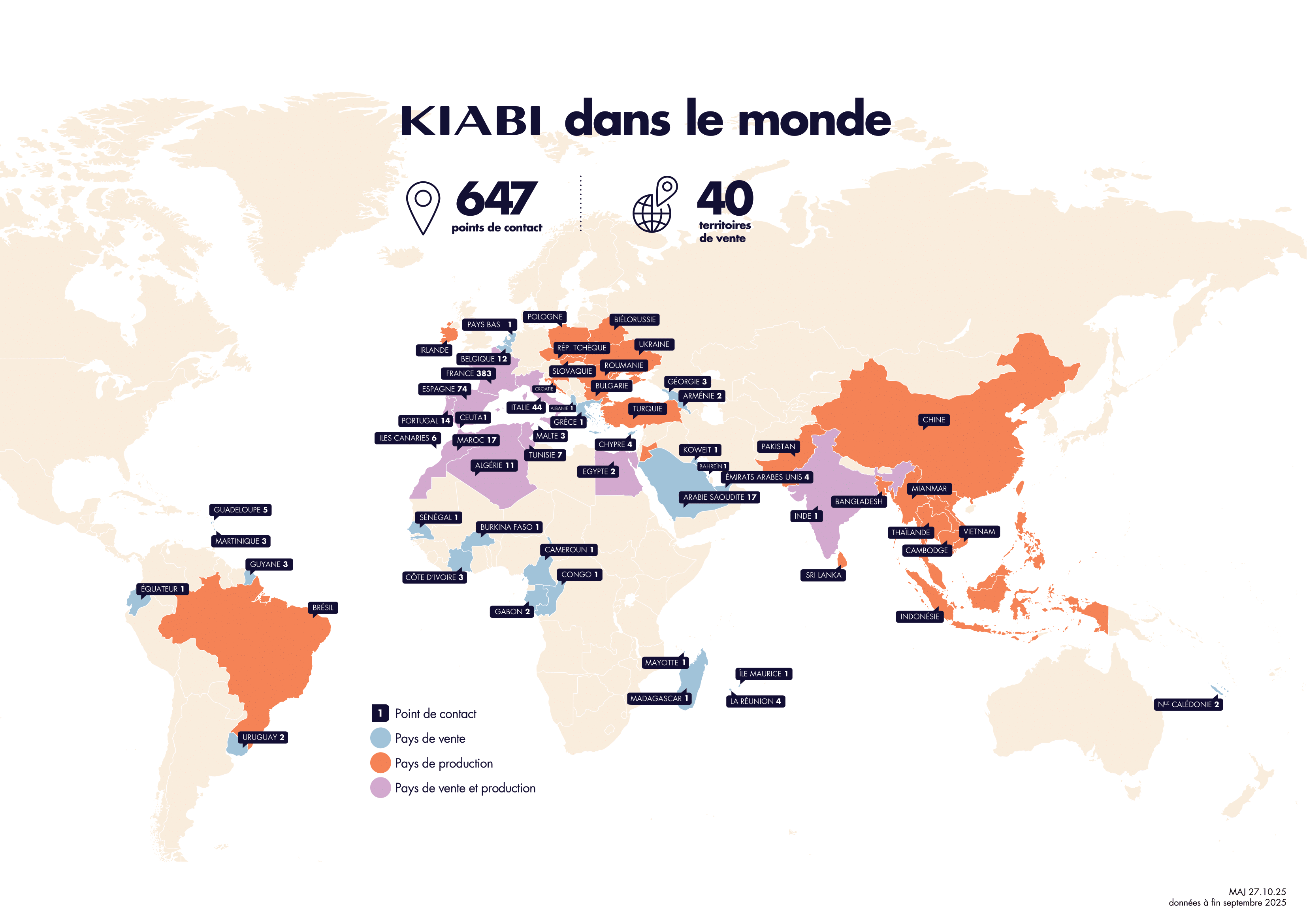 Nos magasins dans le monde