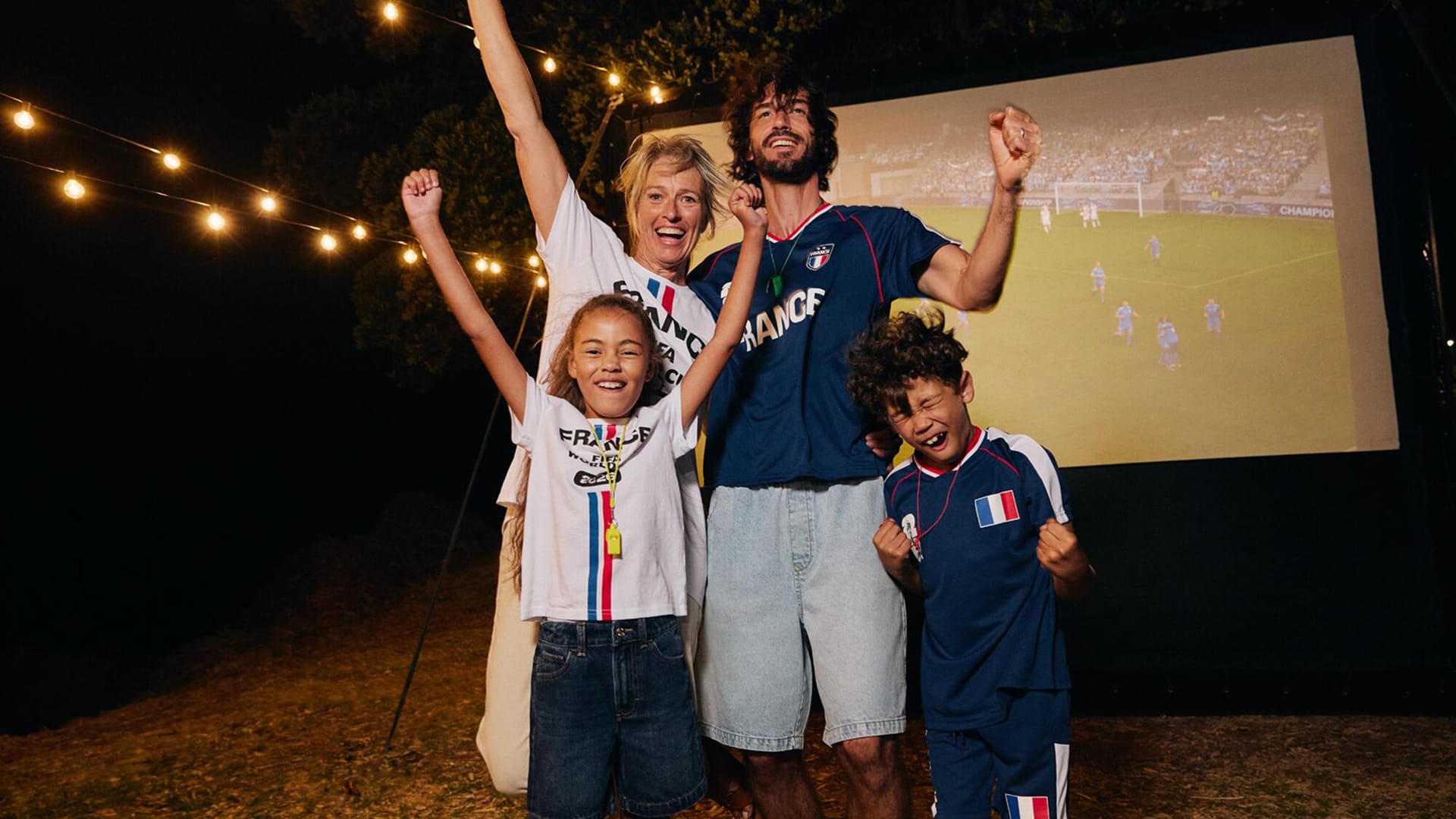 Le match ça se vit aussi en famille