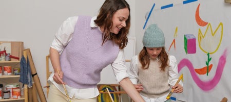 Les pulls doux et colorés